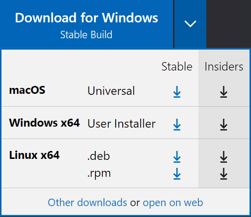 Lista de instaladores