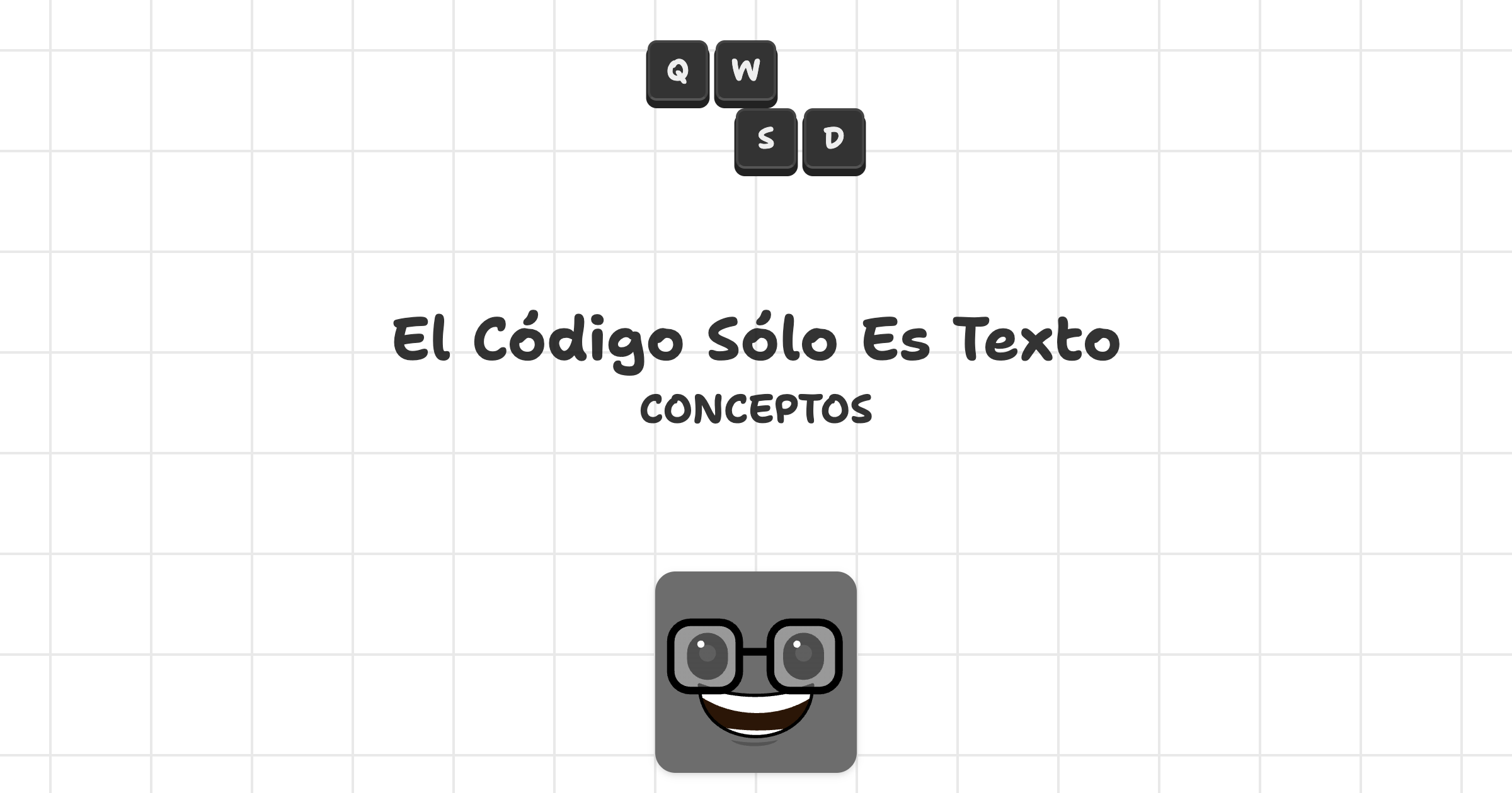 Code Tesxtos El código sólo es texto