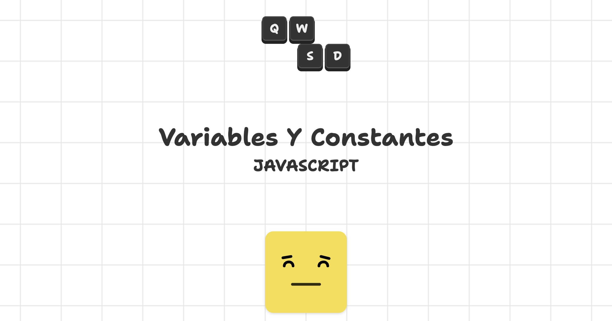 Variables y constantes